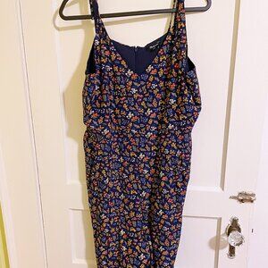 Floral Plus Size Jumpsuit